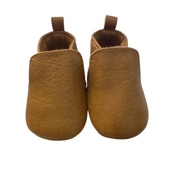 Sweet N Swag Baby Loafer Moccasins in 'Meerkat Brown' Size 1 New in Box - Picture 1 of 6